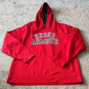Under Armour Vibrant Red Pullover Hoodie